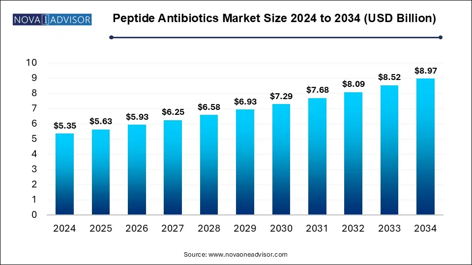 Peptide Antibiotics Market Size 2024 To 2034