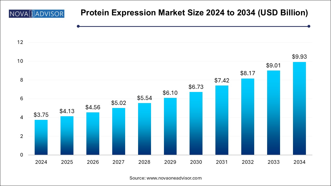 Protein Expression Market Size 2024 To 2034