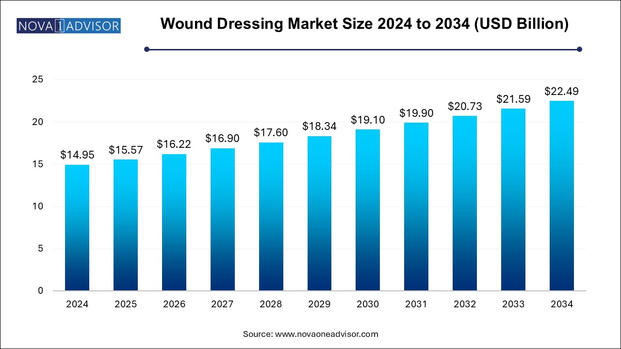 Wound Dressings Market Size 2024 To 2034