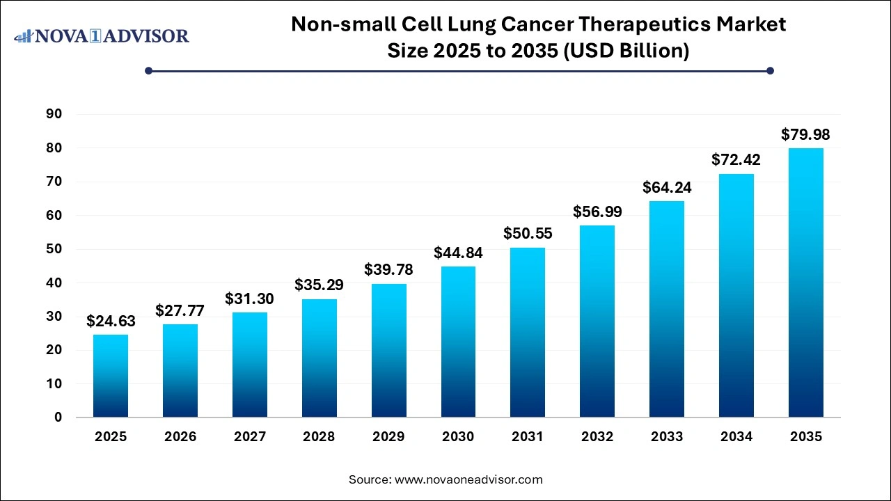Non-small Cell Lung Cancer Therapeutics Market Size 2026 to 2035 Non-small Cell Lung Cancer Therapeutics Market Size 2026 to 2035